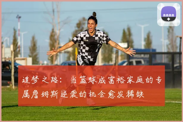 追梦之路：当篮球成富裕家庭的专属詹姆斯逆袭的机会愈发稀缺
